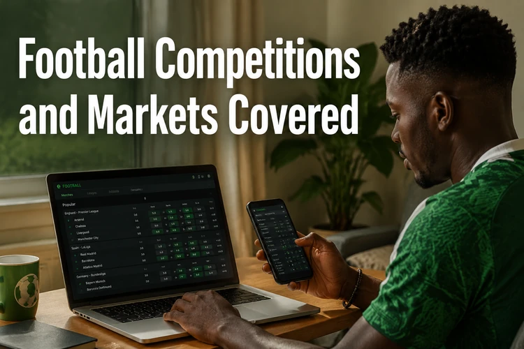 Football Competitions and Markets Covered